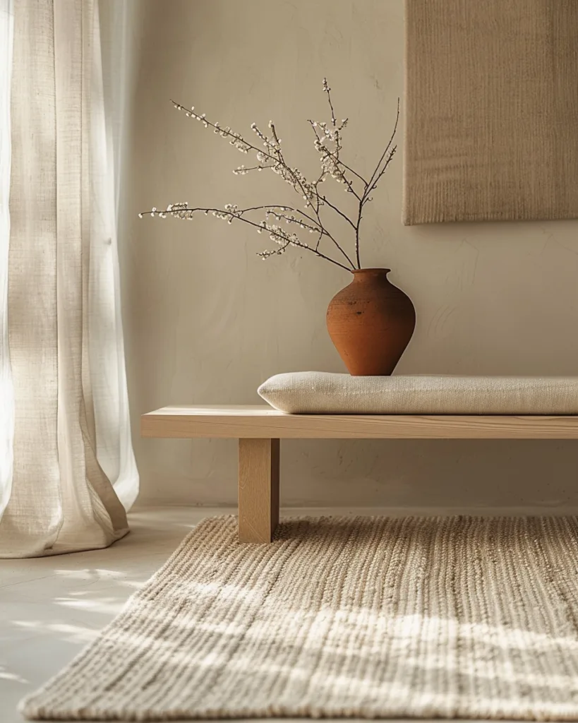 Best colors for japandi living room 11