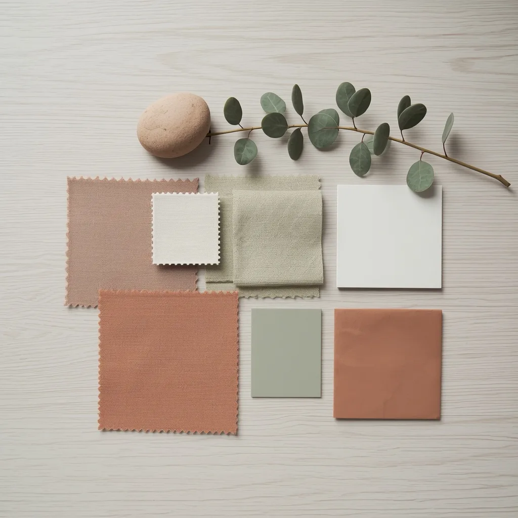 Japandi-living-room-color-palette-2026 Best japandi living room colors 2026 warm greige beige sage green wood tones
