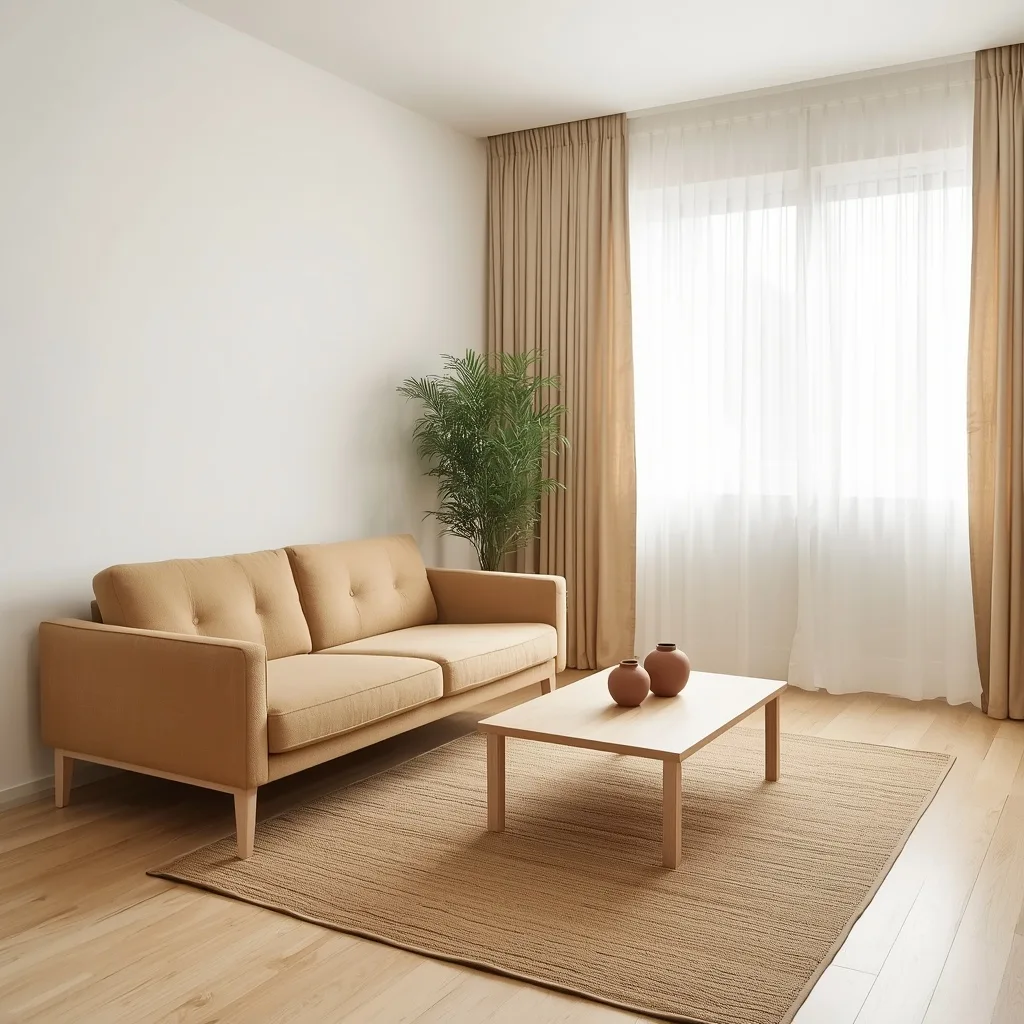 Japandi-living-room-ideas-small-spaces 2 Japandi living room ideas for small spaces with warm wood tones and neutral palette